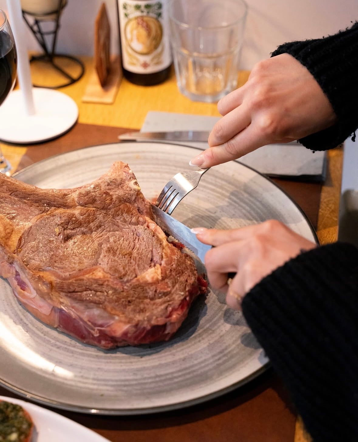 Côte de bœuf à partager